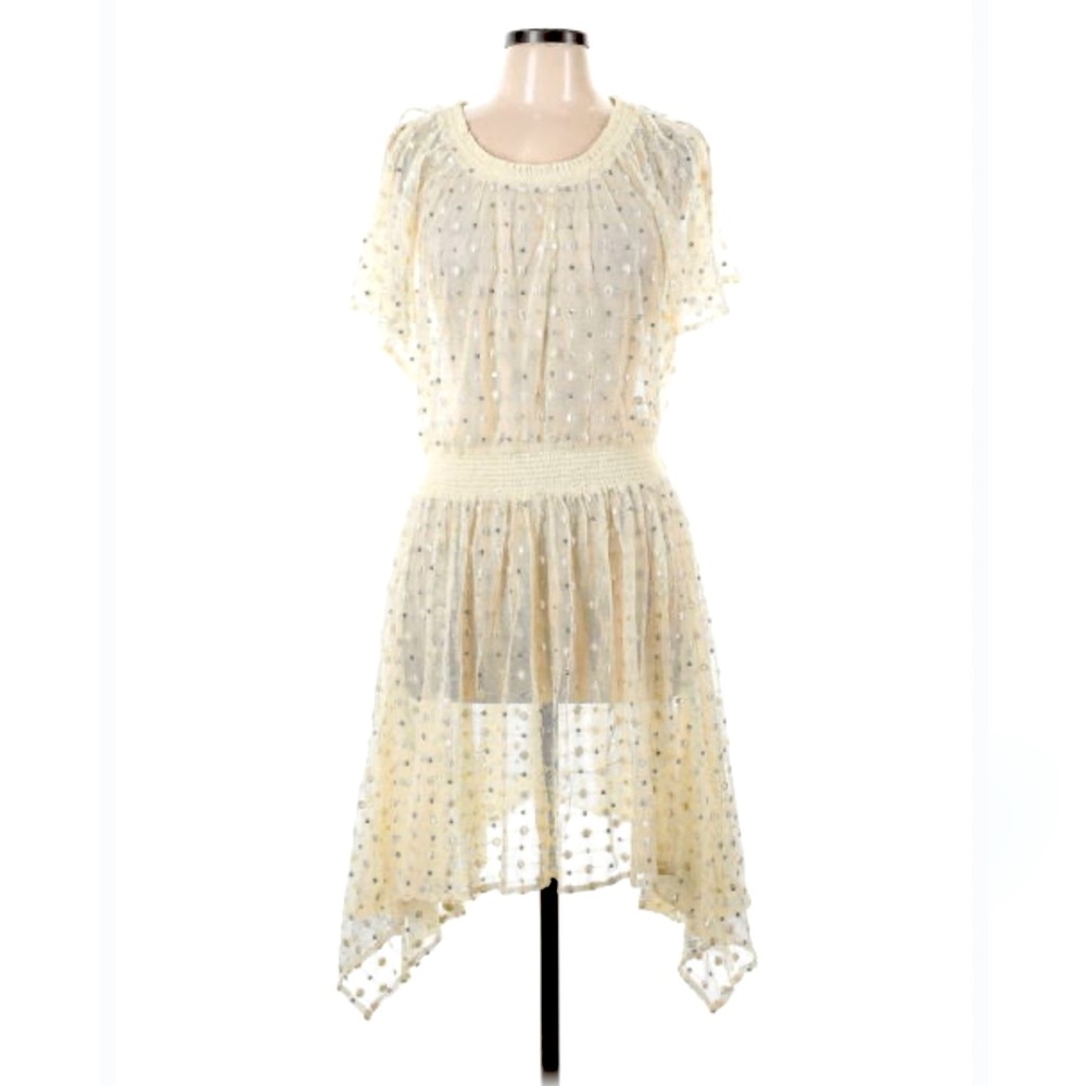 Sequin asymmetrical dress